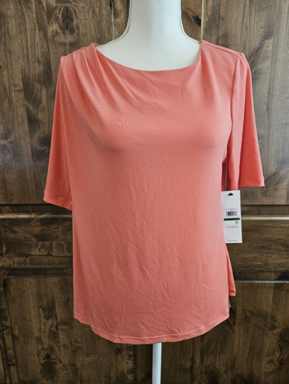 Women's Calvin Klein Coral Blouse